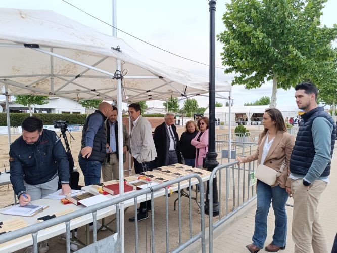 Villanueva en la entrega de los premios de EQUUS