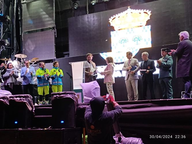 Homenaje Fiestas Patronales mayo 24