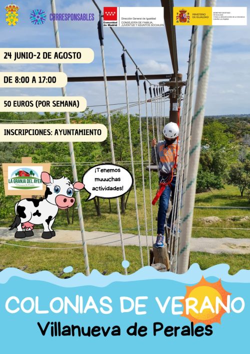 Abiertas las inscripciones para la Colonias de Verano24