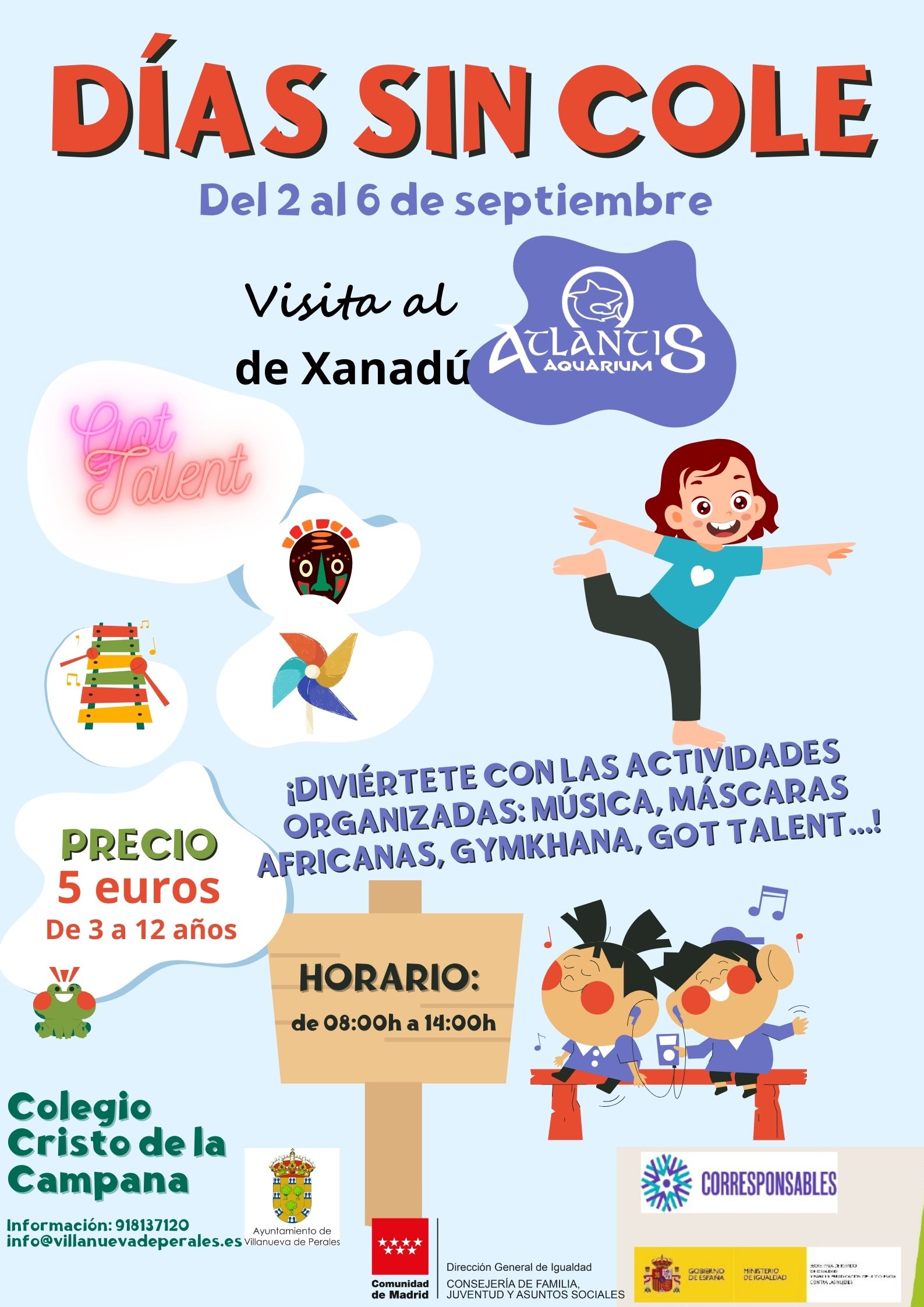 Días sin cole septiembre 24