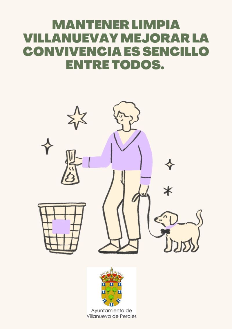 Recogida y limpieza de excrementos caninos