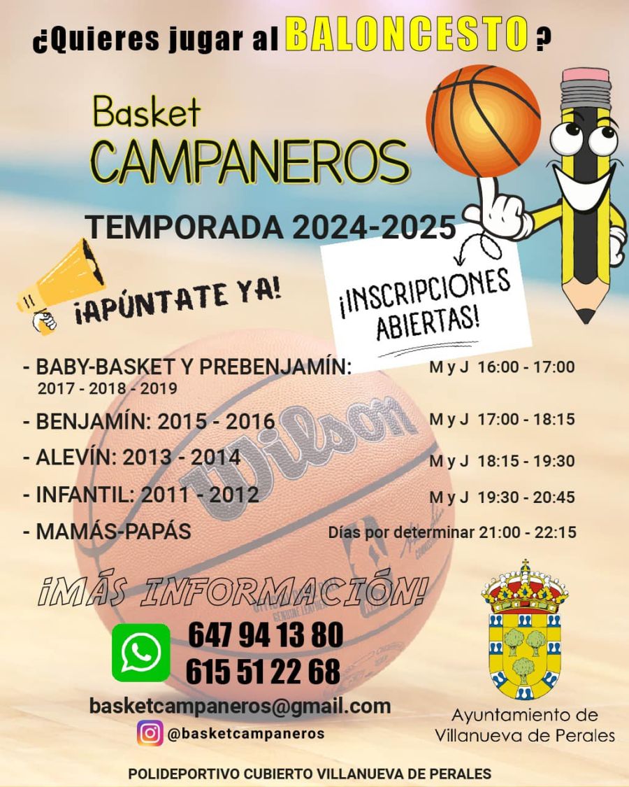 Cartel Baloncesto 24/25