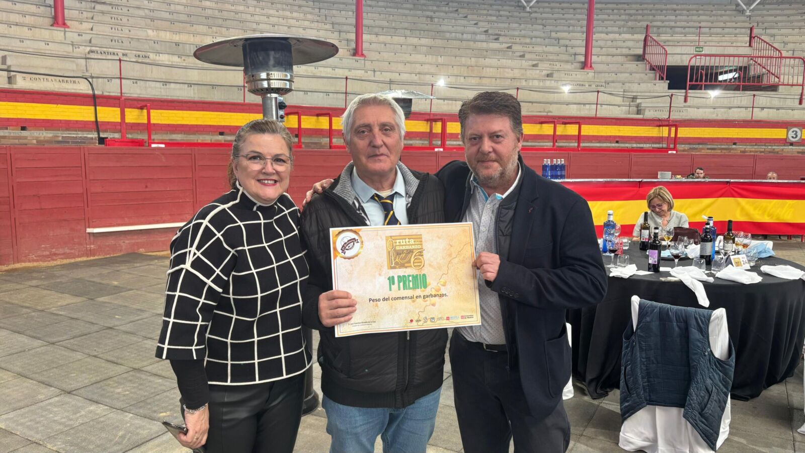 garbanzo dorado VI Ruta cocido primer premio