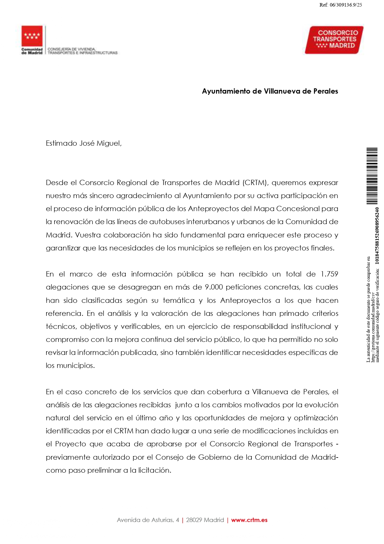 respuesta CRTM agosto25 1