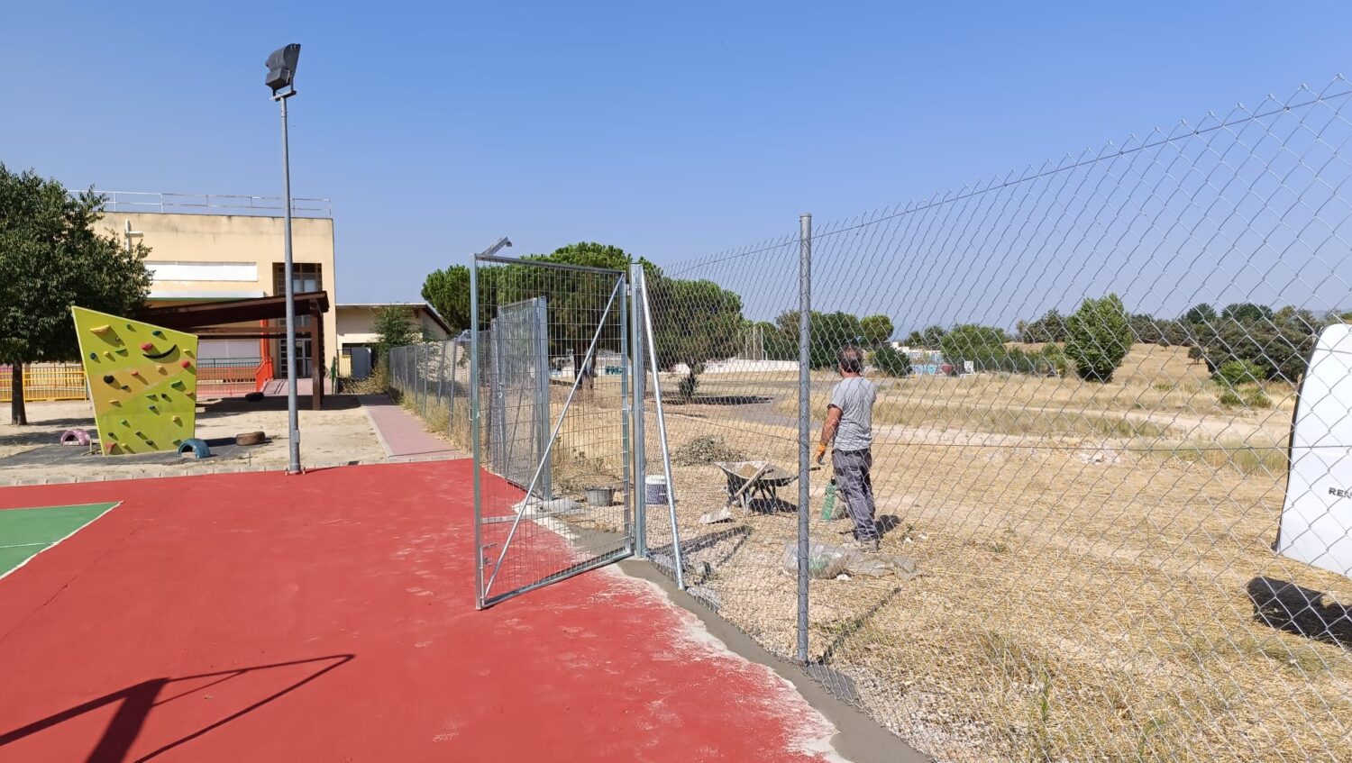 mantenimiento vallado cole25