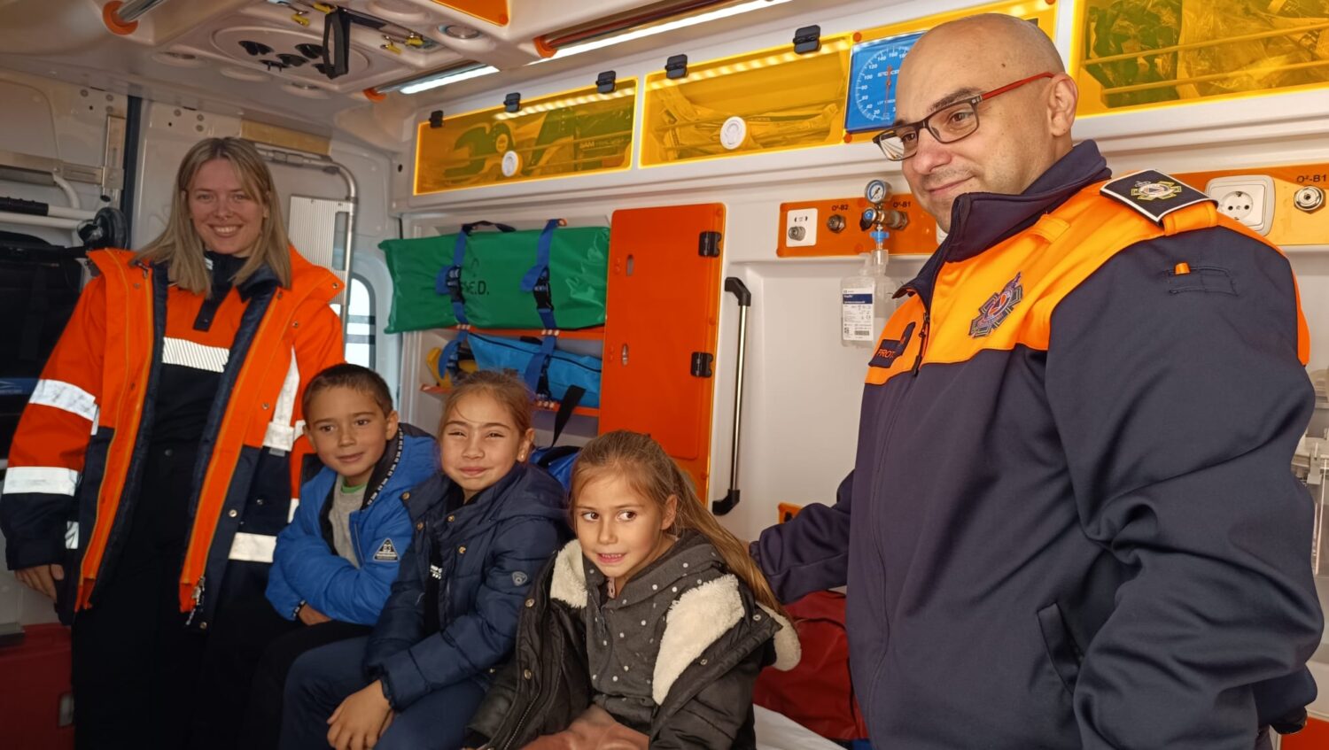 protección civil visita cole25