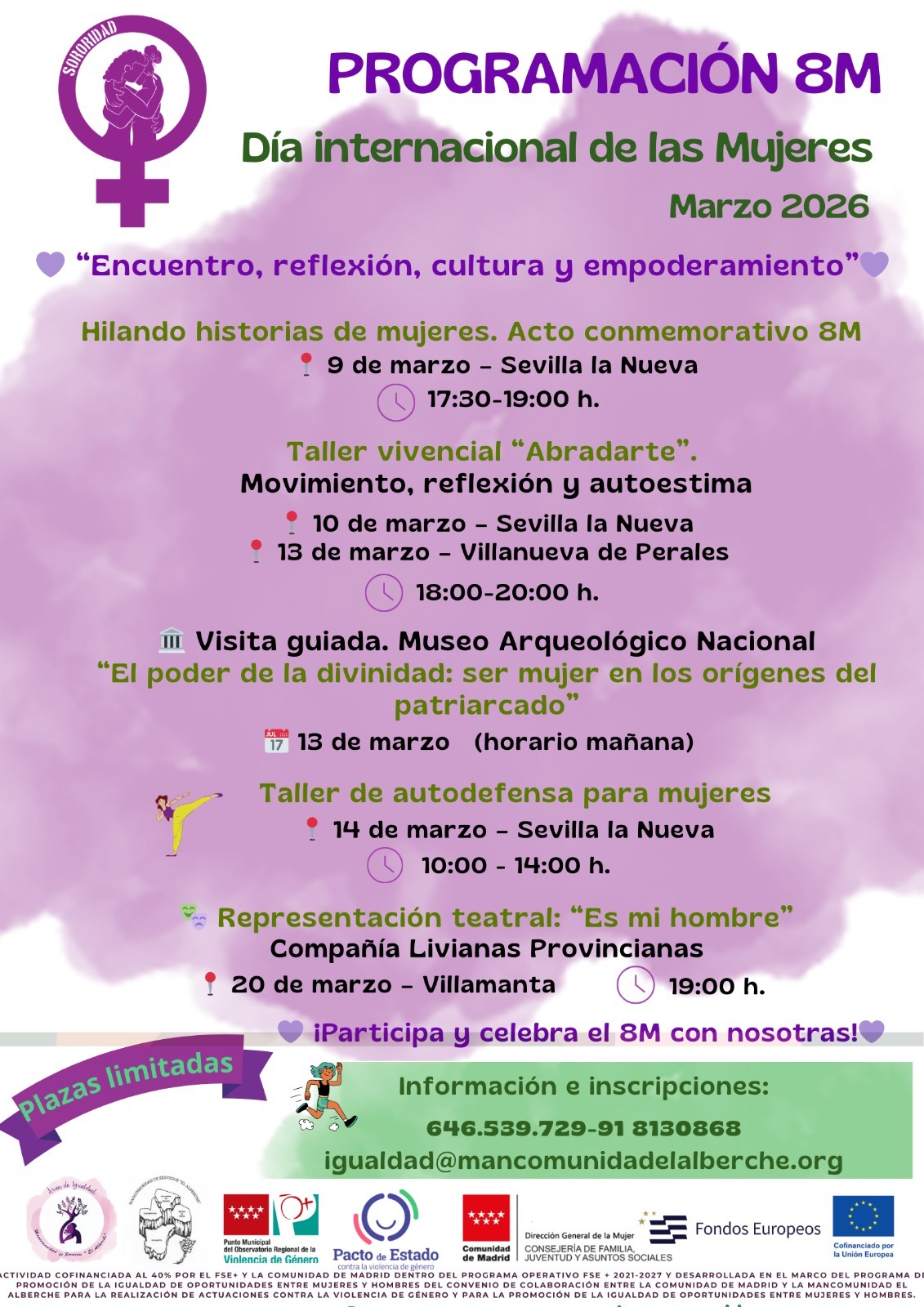 Villanueva de Perales celebra la Semana de la Mujer con diversas actividades