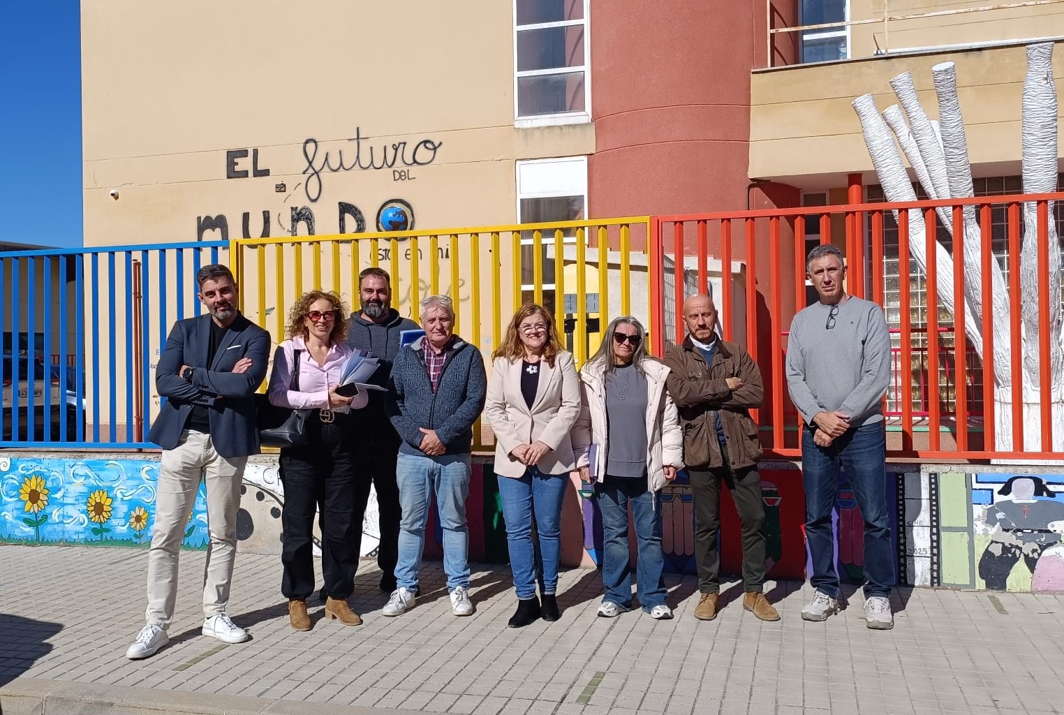 inicio obras colegio eficiencia energética26