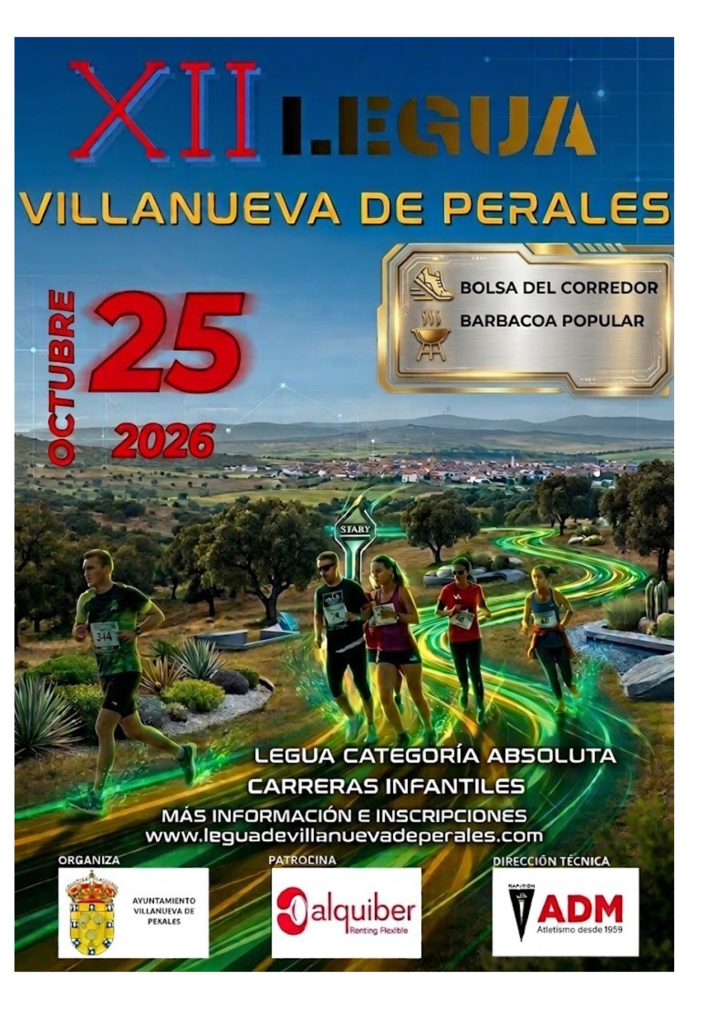 cartel XII Legua Villanueva